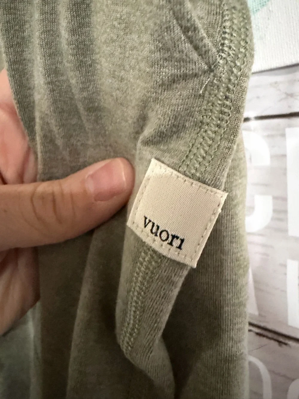 Vuori performance Joggers - Light Olive m - Picture 5 of 8